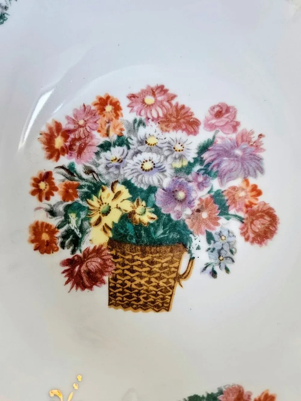 Vintage Porcelain Serving Bowl